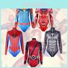Cosplay body 3D potisk mléčné hedvábí pro kostýmovou párty superhrdinů