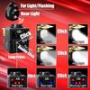 Bike Light Hoisting Headlights Rechargeable Bicycle Handlebar Front Lights MTB Road Cycling Headlight Powerbank Bike Accessories
