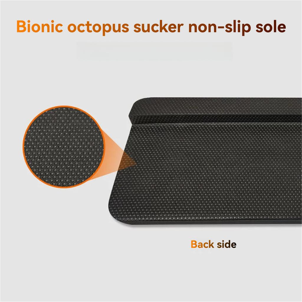1-piece L-shaped Desk Edge Keyboard Tray and Wrist Rest Suitable for Long Arms Elbows Forearms and Wrists. Provides Comfortable Elbow Support for