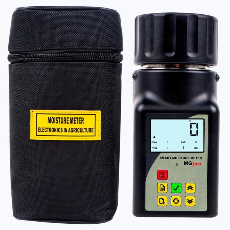 Grains Moisture Meter for Corn Rice Wheat Peanut Coffee Bean Pea Hygrometer Humidity Tester LCD Moisture Tester