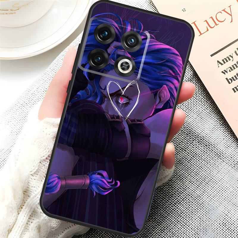 Anime Arcane Jinx Vi Case For OnePlus 10 9 Pro 8T 9RT 10R 10T OnePlus Nord 2T CE 2 Lite N10 N20 N100 N200 Cover