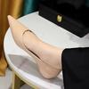 Patent Leather Women Flats Lady Sexy Evening Party Slip On Flat Shoes Women Sharp Pointed Low Heel Shoes Leisure Female Shoes