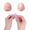 Nail Care Kit: Wood Stick, Polishing Strip, and Nail File Set