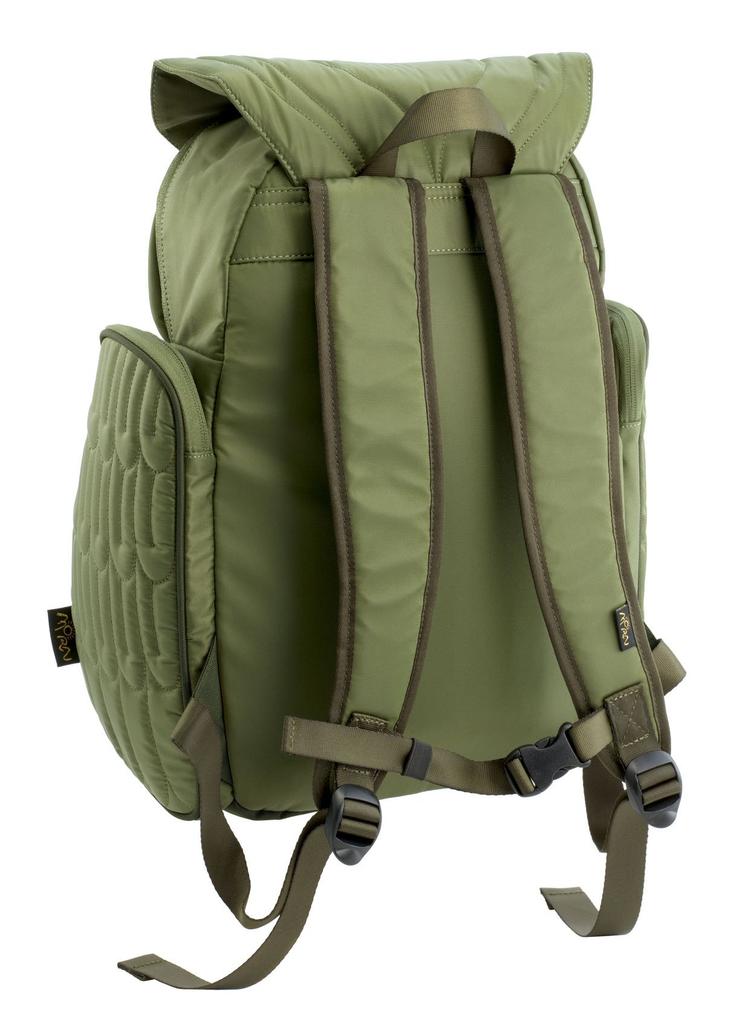 MORN CREATIONS Horned Owl Classic Bag Pack L Size Green