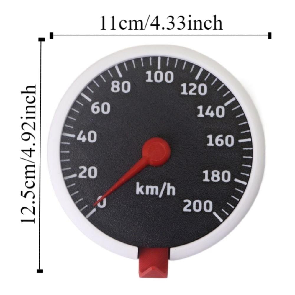 Multifunctional Speedometer Key Holder Pointer Rotatable Fun Key Organizer  Children's Toys