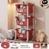 Cartoon Bear 3-Tier Mobile Storage Rack