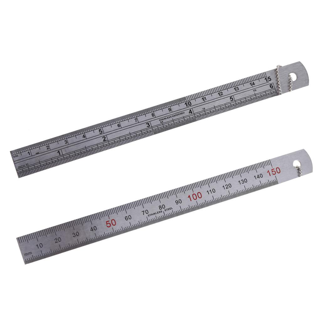 Taper for Gap Gauge & Straight Ruler 1-15mm 1-15cm Stainless Steel Depth Ruler Hole Inspection Tool Dimensional Measurem
