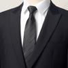 Floral Black Necktie Stripes Retro Cravat Simple Men Necktie Boys
