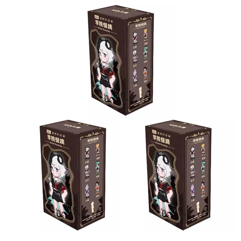 Hot Anime Penny Box  Toys School Haunting Series Action Figure Model Dolls Figurines 1/12 Bjd Cute Desktop Ornament Gift