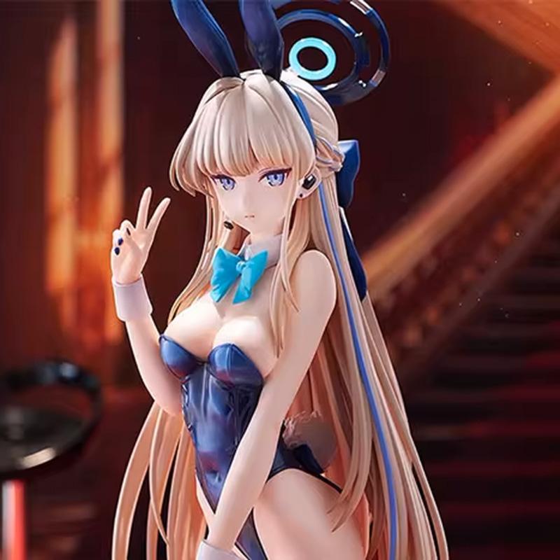 Blue Archive Asuma Toki Bunny Girl Anime Figure Customizable Model Statue Doll for Collection And Decoration