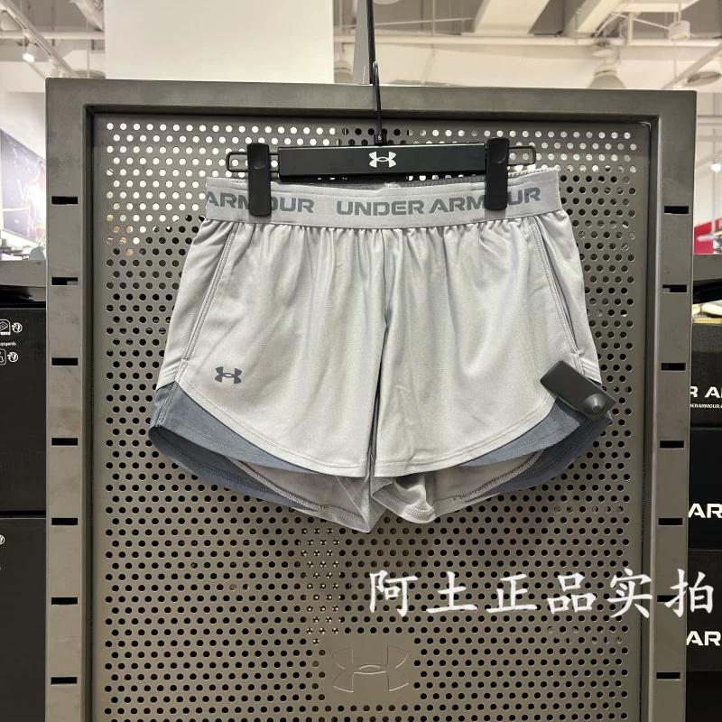 Under Armour Ua Women s Fitness Training Shorts 1390379 S серый