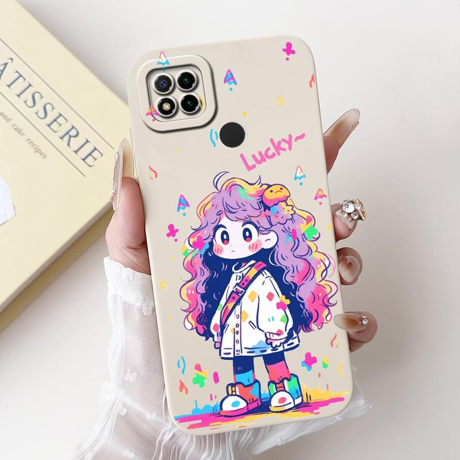 Für Xiaomi Redmi 9C Hülle Niedliche Panda Cartoon Abdeckung Stoßfest Weiche TPU Handyhülle Für Xiaomi Redmi 9C NFC Redmi9C Rückabdeckung Taschen