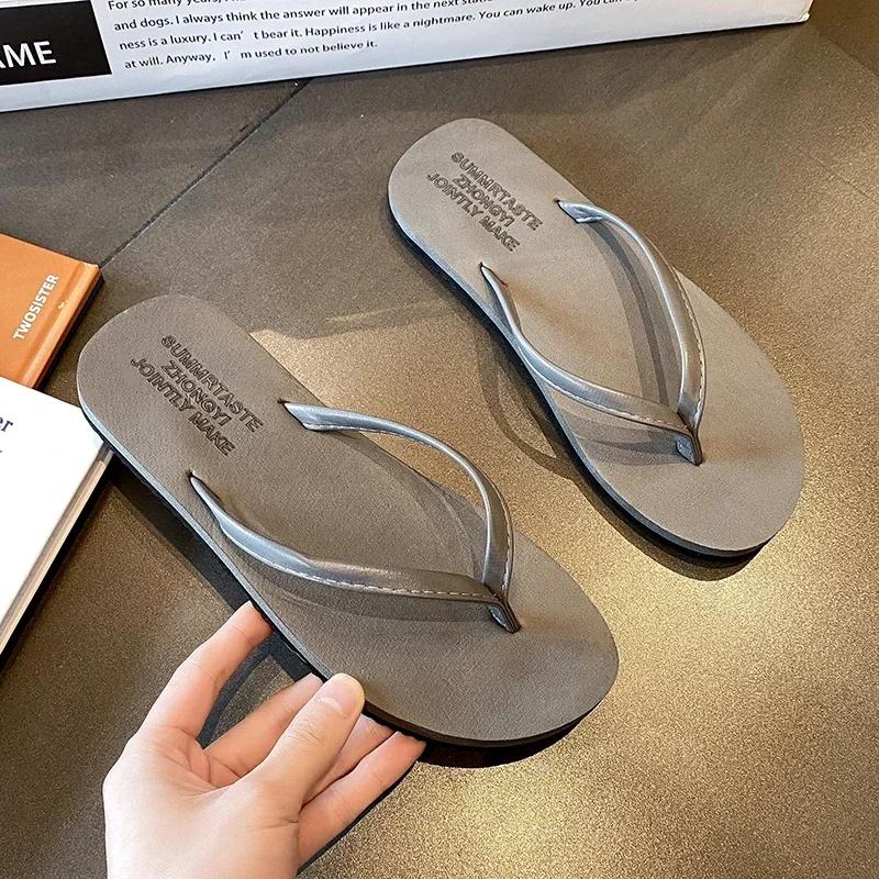 

Women s Non-Slip Summer Flip Flops - Beach/Outdoor Casual Sandals, Fashion Slippers for Ladies, Comfortable Holiday Footwear 35-36