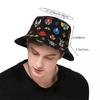 Benutzerdefinierte Ufo Roboter Logo Eimer Hüte Frauen Unisex Mode Sommer Strand Sonne Goldorak Grendizer Mazinger Z Fisherman Cap