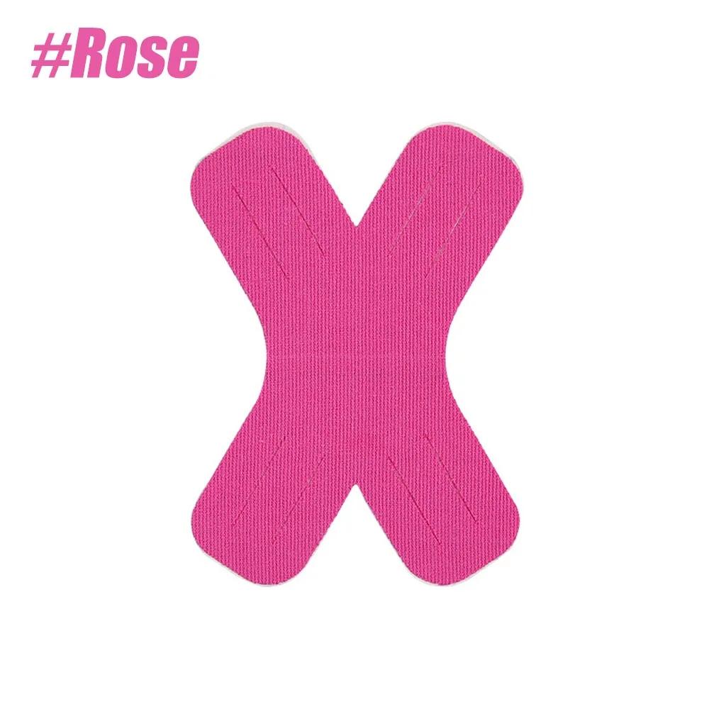 

5/10 Pcs Kinesiology Tape, Muscle Support Elastic Athletic Sports Tape Therapy Recovery Adhesive X Type For Knees, Joint 5pcs