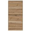 Shoe Cabinet Artisan Oak 80 x 21 x 163.5 cm Particleboard
