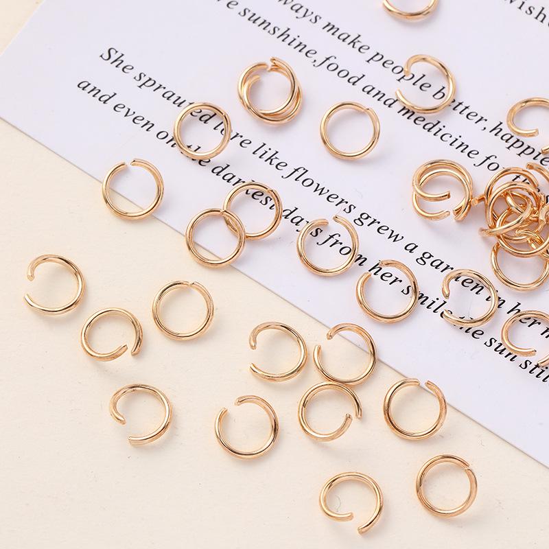 Stainless Steel Jump Rings for DIY Jewelry: Necklace & Bracelet Connectors, Doll Figurines