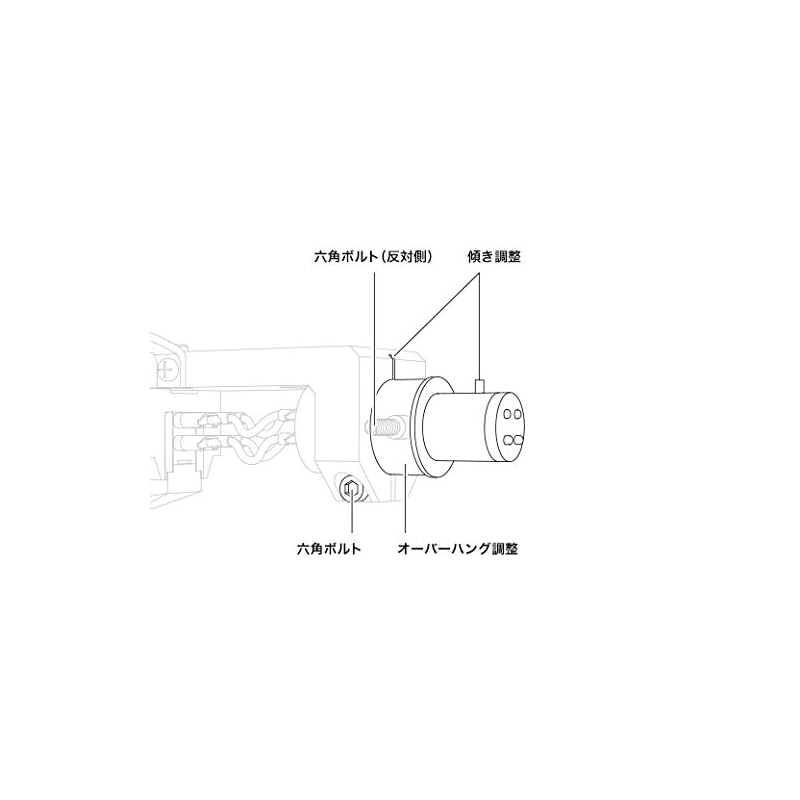 Audio-Technica AT-LH13H Headshell, Aluminum, Lightweight Model