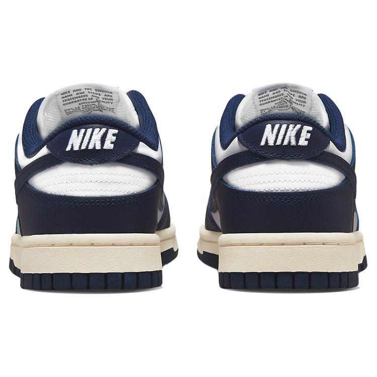 Nike  Dunk Low Vintage Navy Women Sneakers Blue White Midnight-Navy DD1503-115