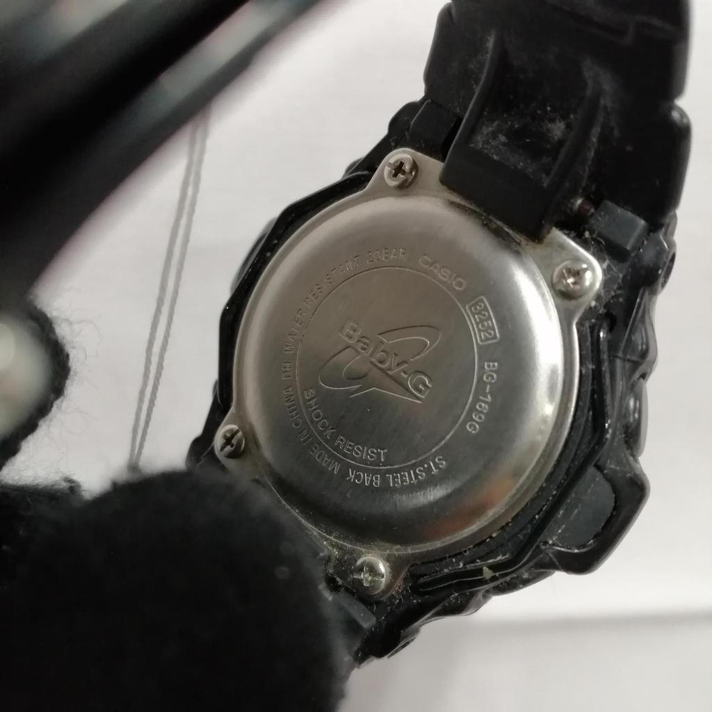 Used CASIO BLK/PNK BABY-G