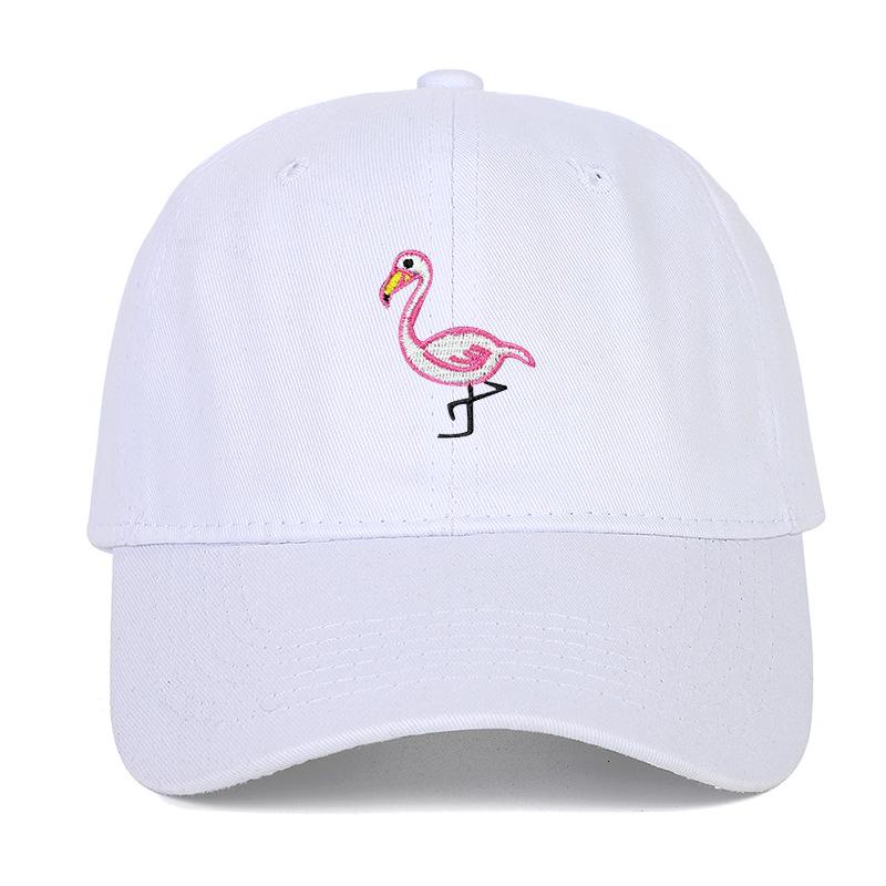 Embroidered Flamingo Soft Baseball Cap for Men & Women - Sun Protection Dad Hat