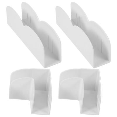 VICASKY Baby Playpen Stabilizers, Set of 4, Non-Slip Plastic Playpen Fixing Parts, Designed for Easy Assembly, Baby Playpen Accessories