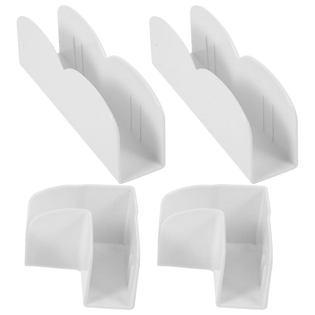 

VICASKY Baby Playpen Stabilizers, Set of 4, Non-Slip Plastic Playpen Fixing Parts, Designed for Easy Assembly, Baby Playpen Accessories