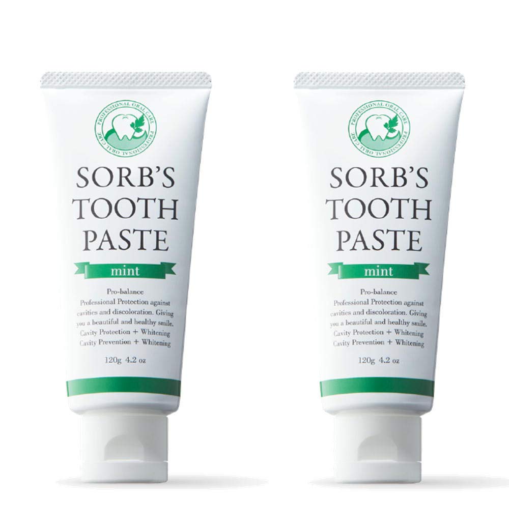 

TOOTH PASTE mint 120g x 2 toothpaste TOOTH PASTE mint SORB S SORB S