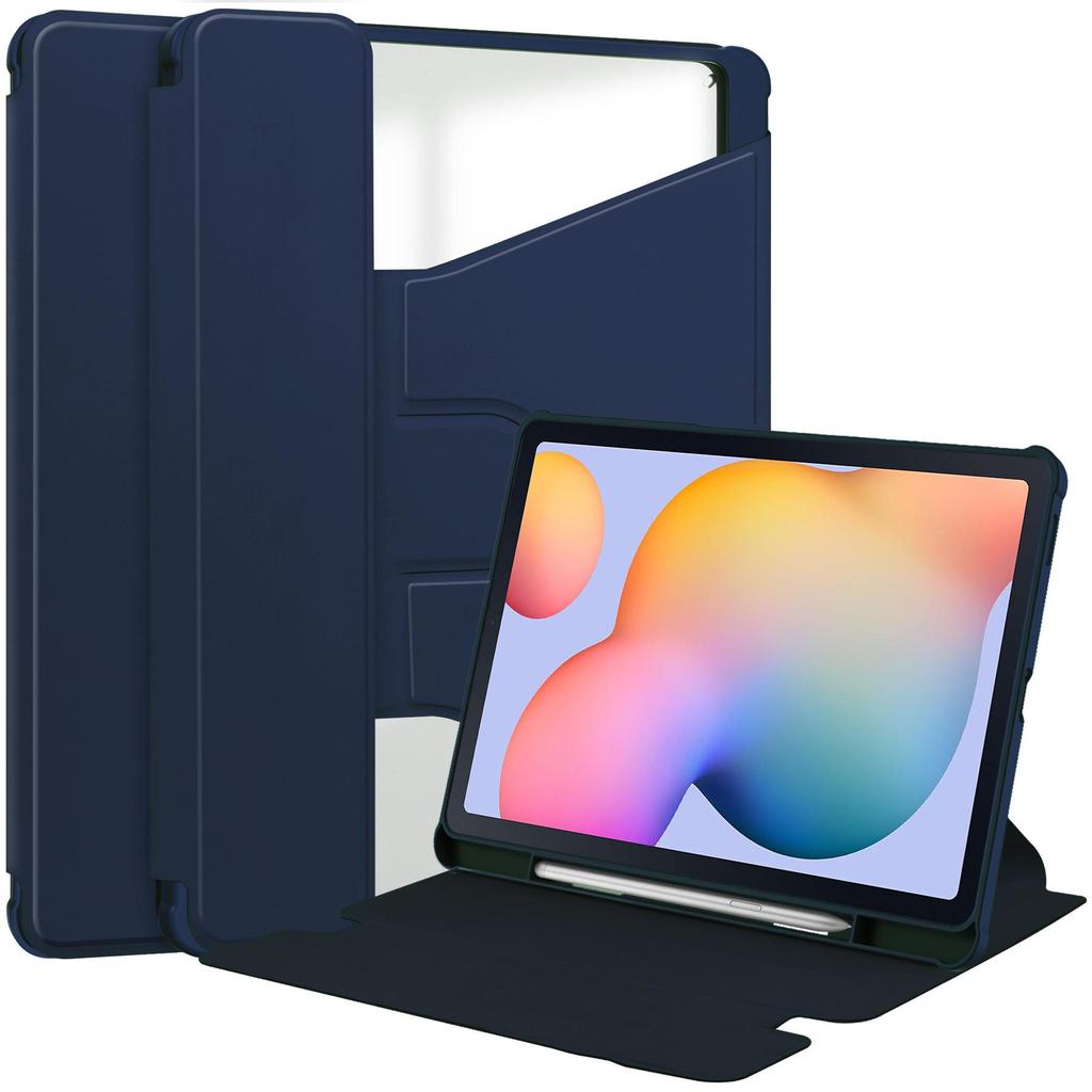 Compatible with Samsung Tab S10 Ultra: 360° Rotating Bluetooth Keyboard Protective Case.
