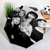 Kpop Idle Colorful Dreams Umbrella 8-Frame for Travel, Camping, Casual Lightweight Portable Umbrella, Essential for Every Family Holidays Gift