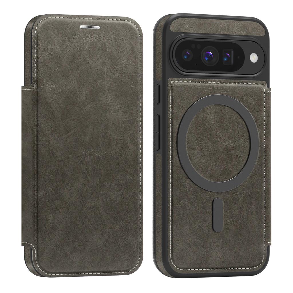 Foreign Trade Applicable PIXEL10/10PRO Mobile Phone Case Lingshield Magnetic Leather Case Google 9A Flip Card Protective Case