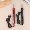 Kit de Fer à Souder Électrique Numérique 100W Ensemble 220V Température Réglable Outil de Soudure Chauffage Céramique Pointeaux de Soudure Rework
