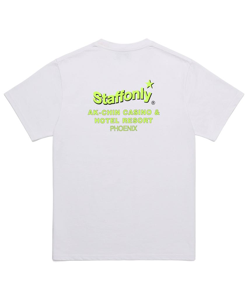 STAFFONLY Star Logo T-Shirt (White)