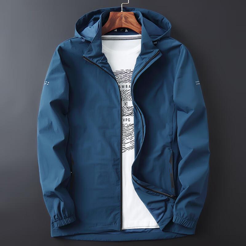 Dibenze Men s Plus Size Loose Fit Casual Outdoor Jacket XL