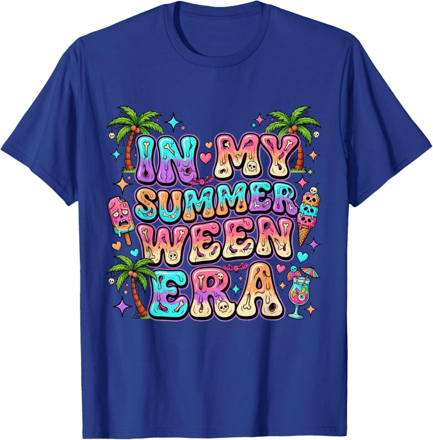 in My Summer Ween Era Spooky Summer Shirt Mens Womens T-Shirt Unisex T-Shirt XXXL
