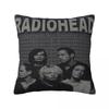 Radiohead Rock Metal Band Pillowcase Cushion Cover Throw Pillow Cover Soft And Sweet Chair Decoration Zippered Multi Size