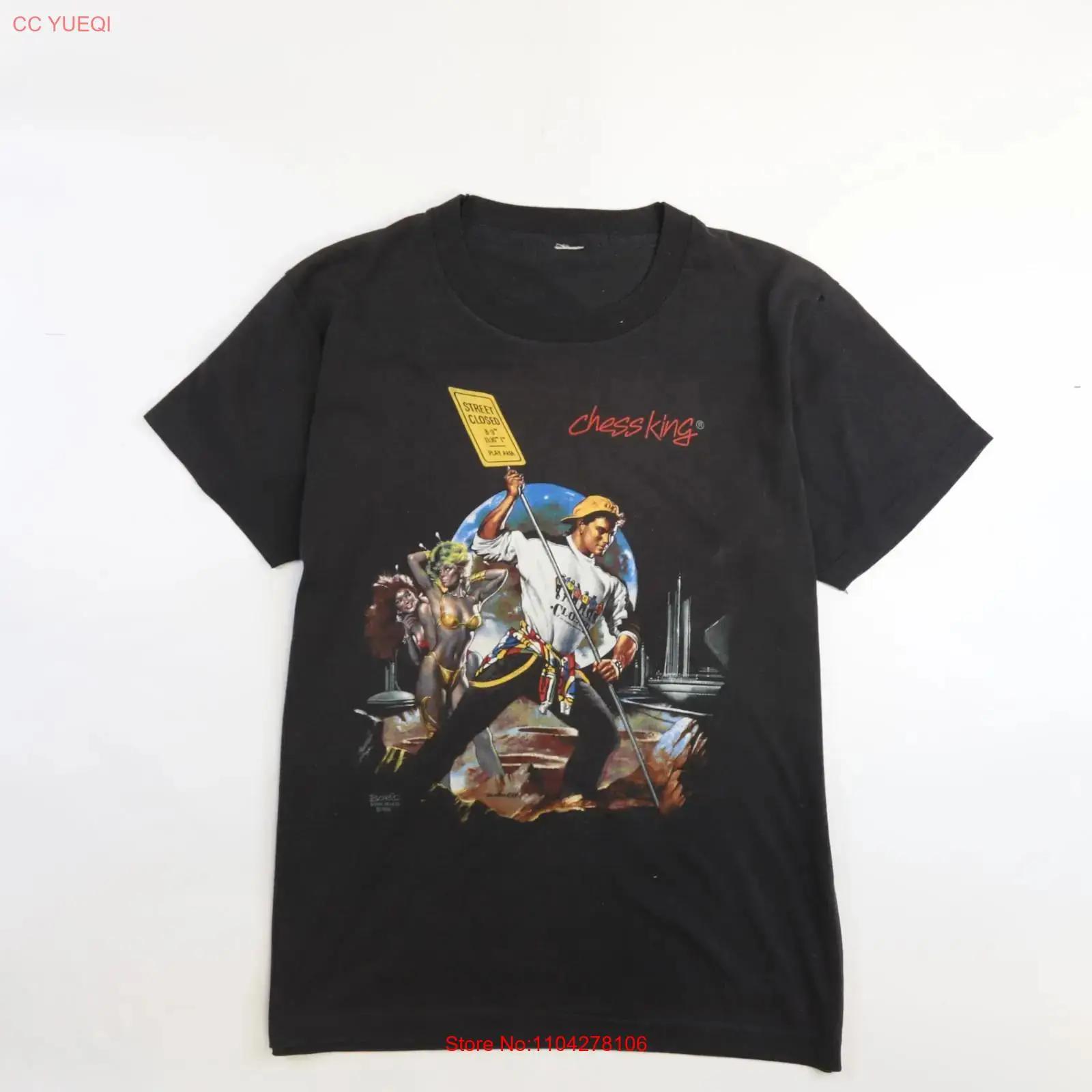 

Vintage Chess King Boris Vallejo T Shirt Size Large 1986 80s vintage Washed Breathable Casual streetwear Versatile Slightly 5XL різнокольоровий