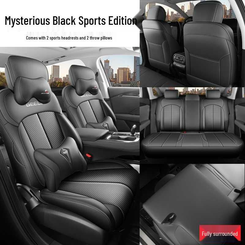 Premium Full Coverage Seat Covers for 2026 5th Gen Geely Emgrand, All-Season Car Seat Cushions