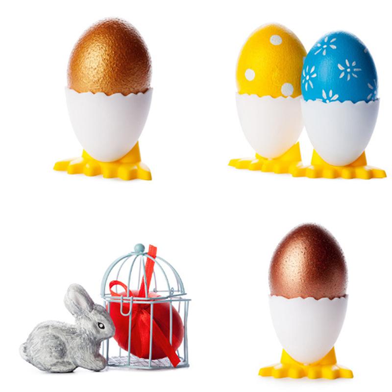 Plastové držáky na vajíčka Bonbónová barva Kreativní servírovací kelímky Do kuchyně Držák na vajíčka Kelímek Snídaňový banket Vaječné potřeby