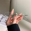 [Lightweight Design] Sleek Rimless Metal Frame Glasses for Women - Lightweight & Stylish Modern Design for Everyday Fashion
