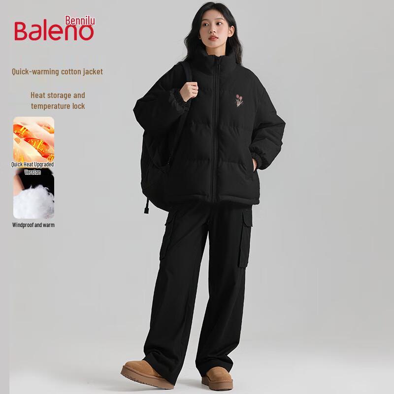 Baleno Women's 2025 Winter Stand-Collar Puffer Jacket