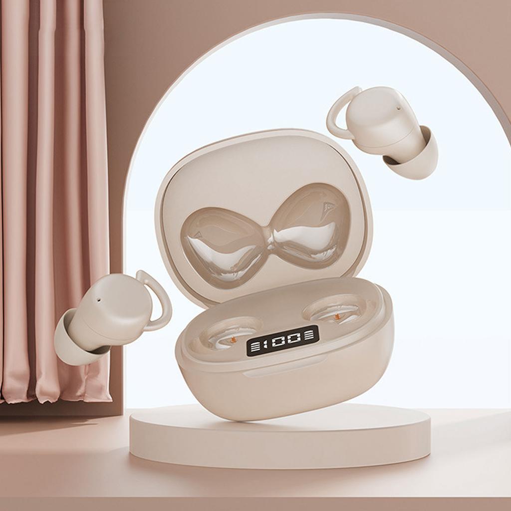 Bluetooth Earbuds Noise Reduction Wireless Earphones Long Battery Life Small Comfortable Lightweight for Running Sports Gaming