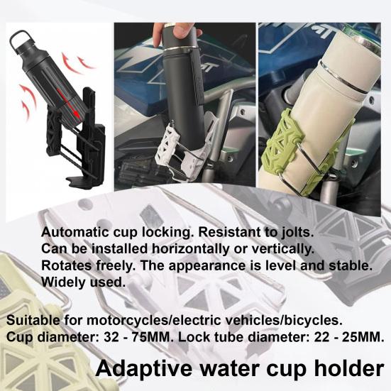 Bicycle Water Bottle Cage Hollow Design Stable Holder Anti-Slip Universal Bike