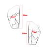 Motorcycle Black Chrome ABS Battery Side Cover Fairing Guard For 03-09 Honda VTX1300 VTX 1300 R/Retro S/Spoke C/Custom T/Tourer