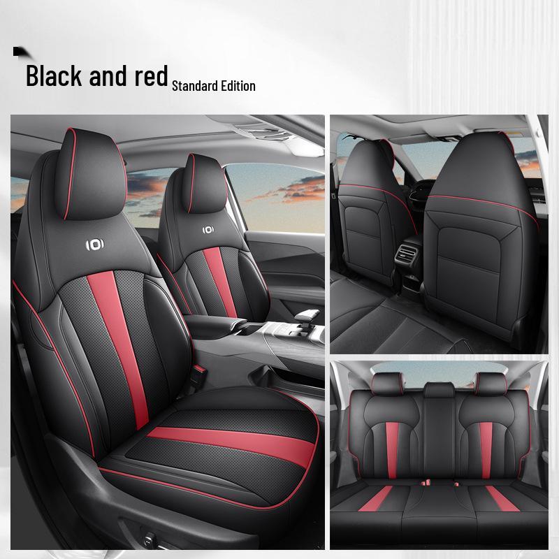 Qiyuan A05 Universal Leather Car Seat Cushion for Five Seats (All Seasons)