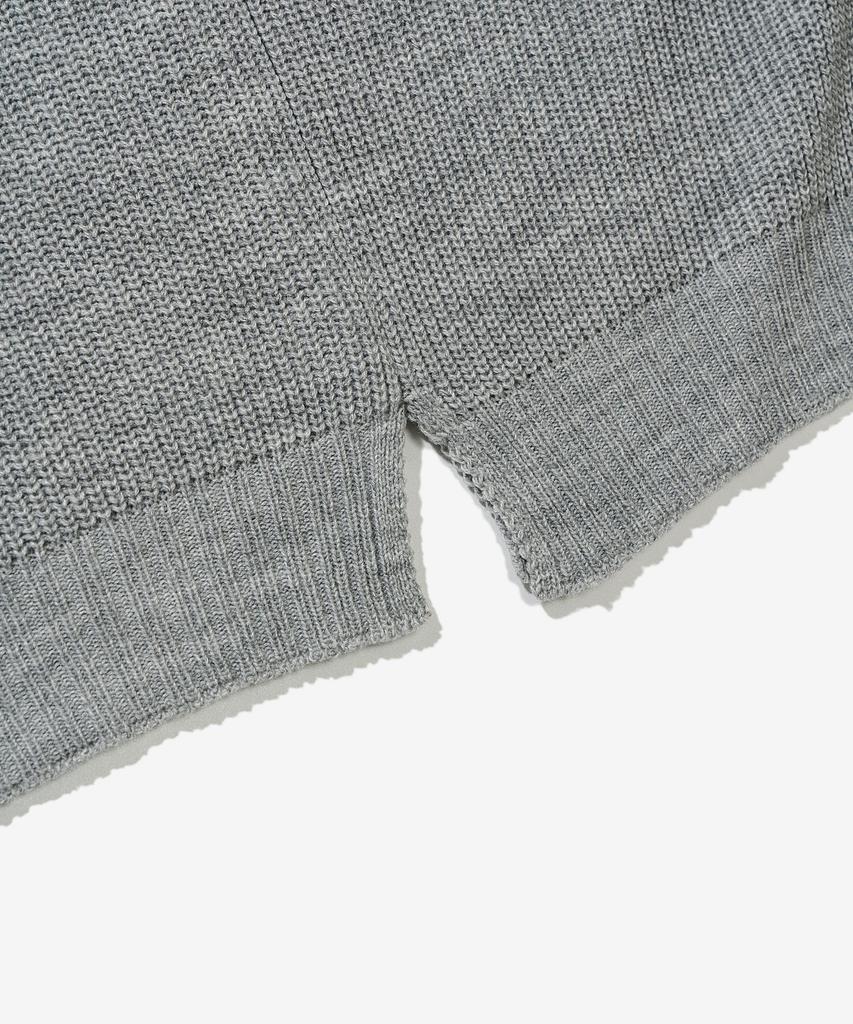 VASTIC Star Knit Hoodie Vest_Melange