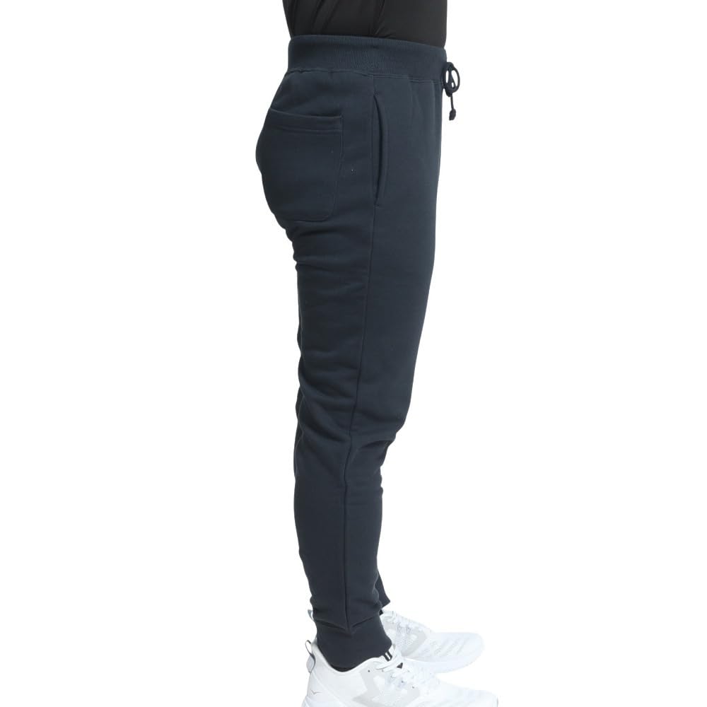 Lange Bukser Ettpunktslogo Bomull USA Marineblå 3L [Champion] C3-W201/C3-W201Z Herre