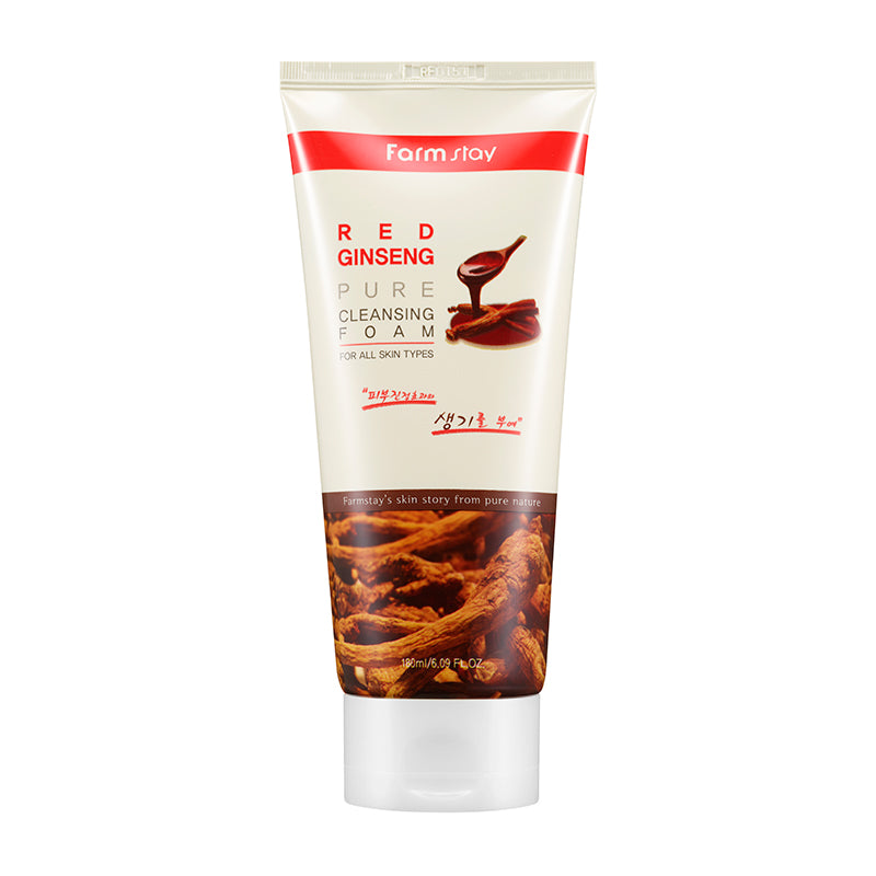 

Farm Stay Red Ginseng Pure Cleansing Foam 180ml +RANDOM GIFT