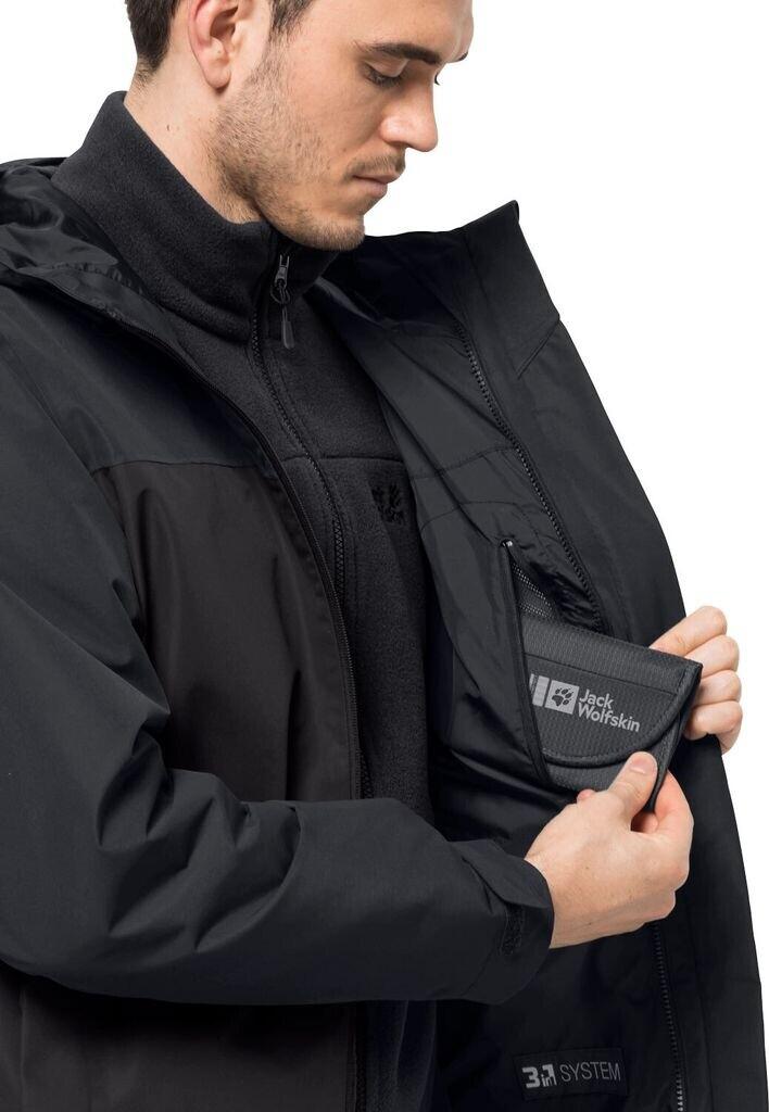 Jacket Jack Wolfskin Taubenberg 3in1 Jkt M Black