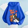 2026 New Autumn Boys Girls Hoodies Cartoon Print Children's Tom Jerry  Autumn Winter Long Sleeve Sweatshirt Cute Girls Hoodies